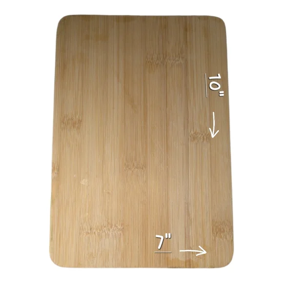 Winter Village Scene Wood Trivet - Picture 3 of 4